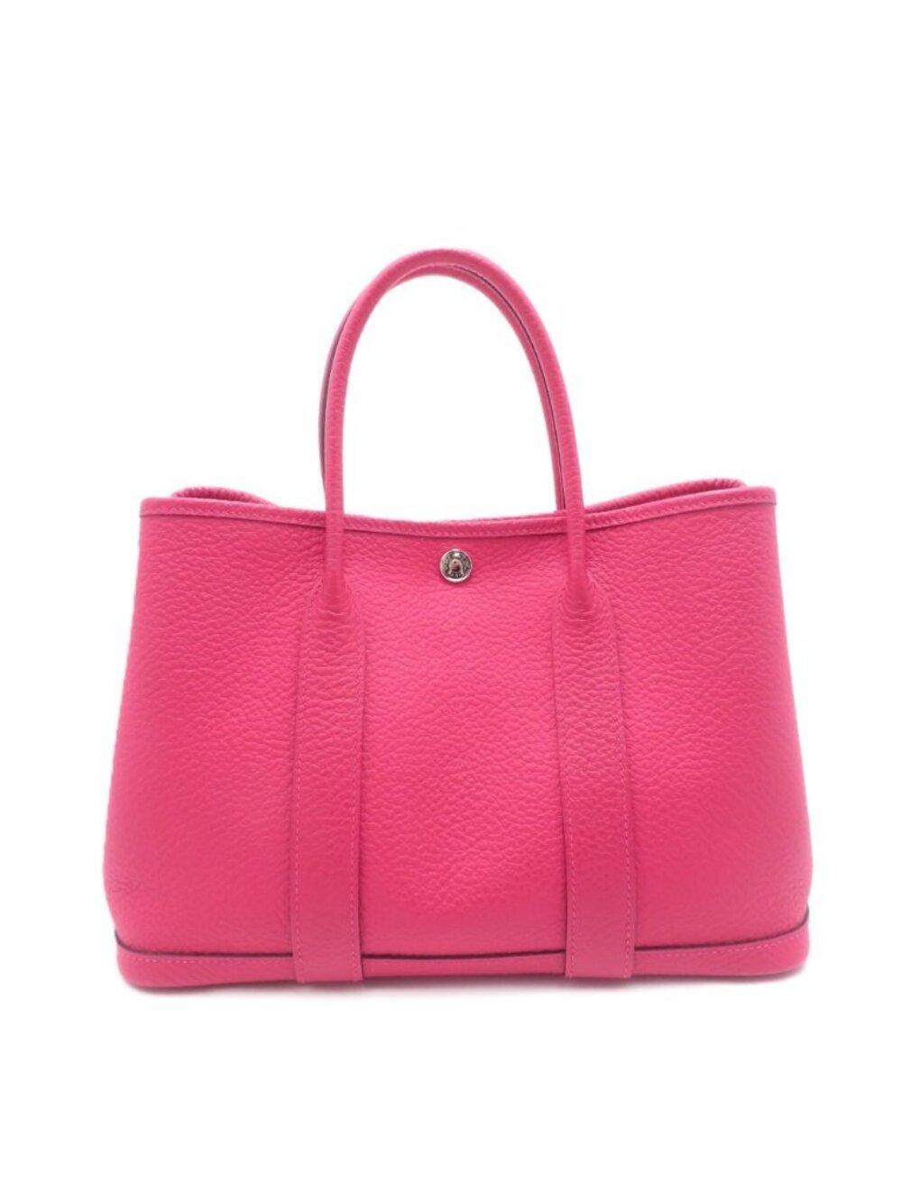 Hermes Garden TPM Rose Mexico Silver Handbag Country